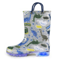 2020 China New Fashion Half Calf Rain Boots with Lights for kids